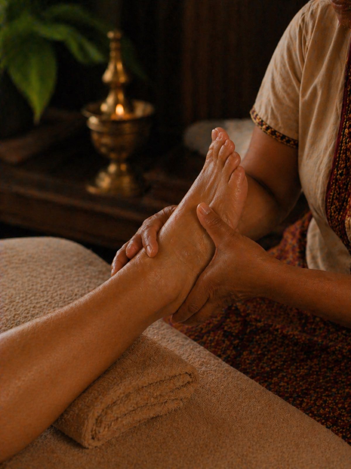 Fußreflexzonenmassage